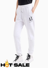 Pants Women White Armani Exchange Jogger